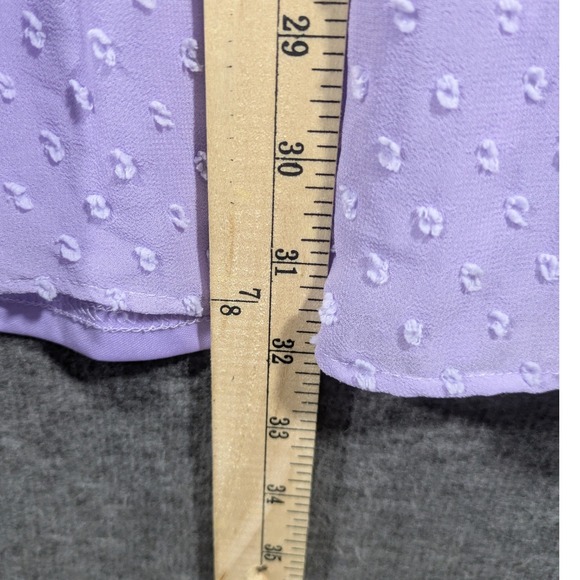 Altard State Purple‎ Embroidered Baby Doll Dress Lined Romantic Coquette Size M - Picture 7 of 10